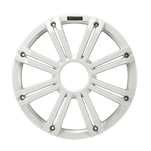 Kicker Marine 45KMG10W 10inch Grill with LEDs (White)