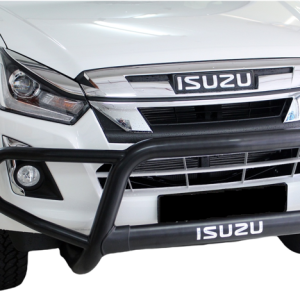 Isuzu DMAX Tri Bumper Black Stainless