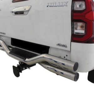 Toyota Hilux Under Bumper Towbar with Wiring Harness