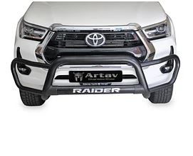 Toyota Hilux GD6 Facelift Tri Bumper Black