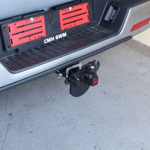GWM P-Series Underbumper Towbar with Wiring Harness