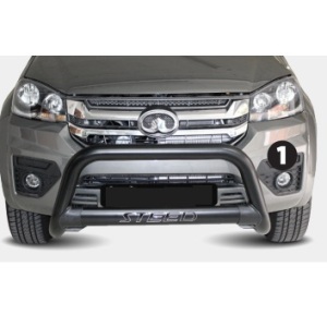 GWM Steed 5 Facelift Nudge Bar Black