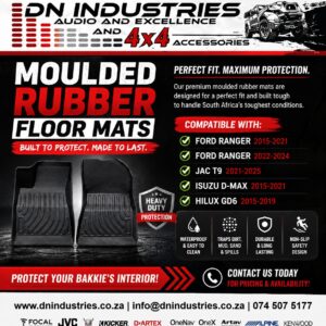TTX Moulded Rubber Mats